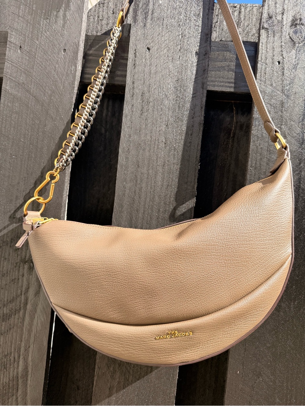 The Marc Jacobs "The Eclipse Leather Shoulder Bag